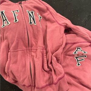 Abercrombie hoodie and sweatpants matching set